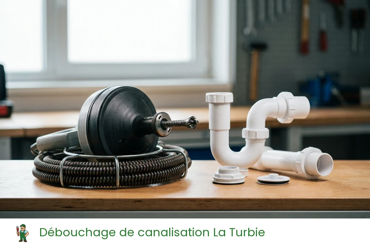 Débouchage de canalisation à La Turbie