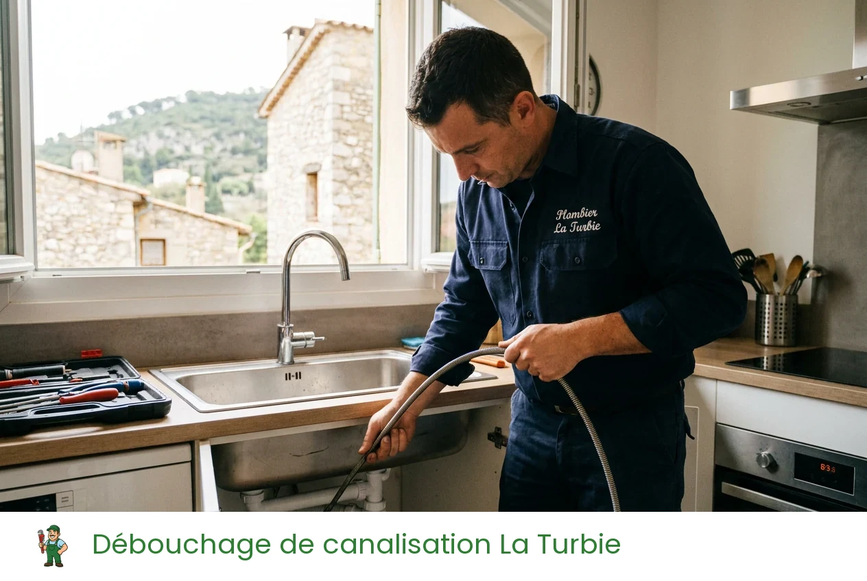 Débouchage de canalisation à La Turbie