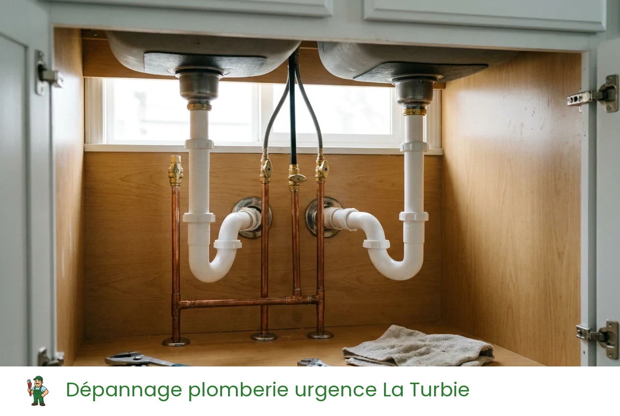 Dépannage plomberie urgence à La Turbie
