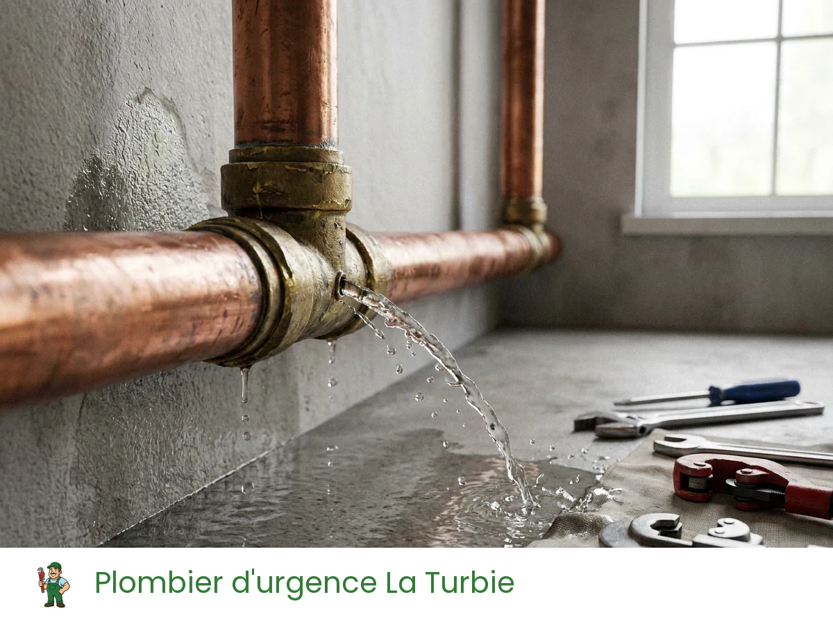 Plombier d'urgence à La Turbie