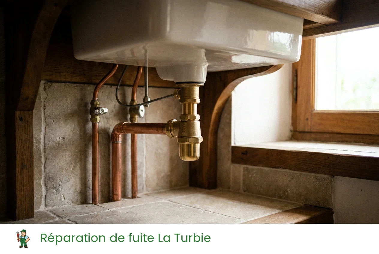 Réparation de fuite à La Turbie