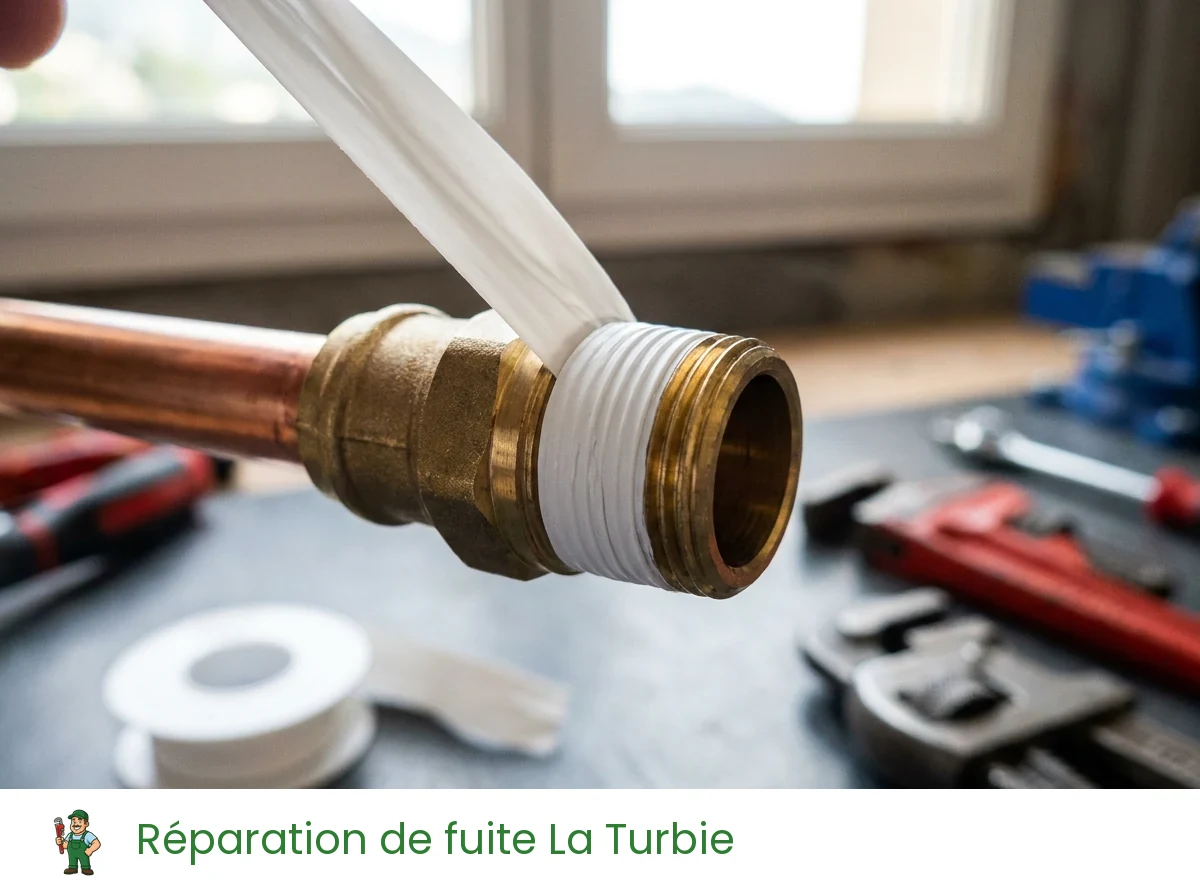 Réparation de fuite à La Turbie