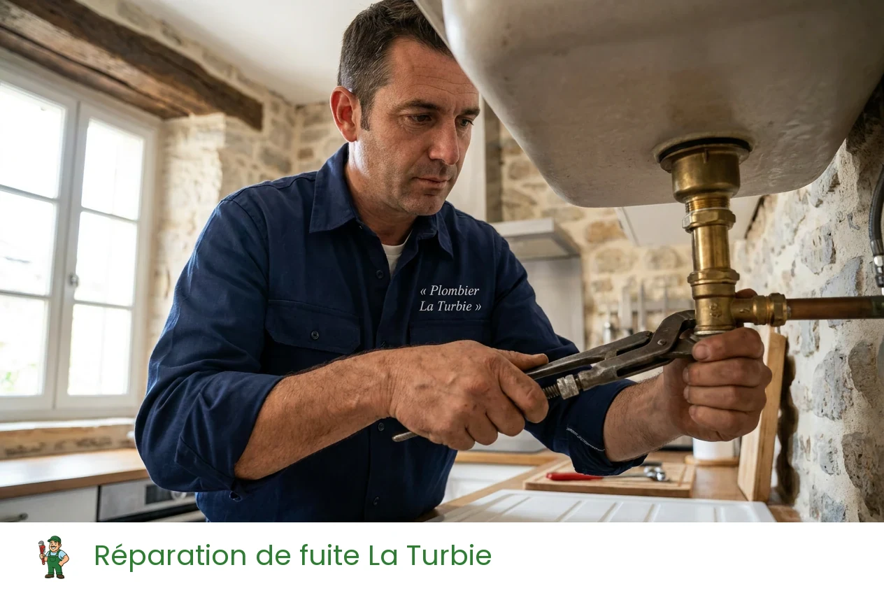 Réparation de fuite à La Turbie